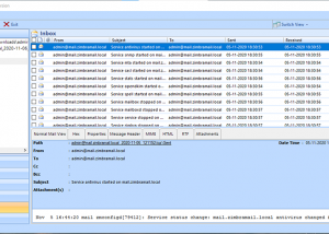 SysTools Zimbra Converter screenshot