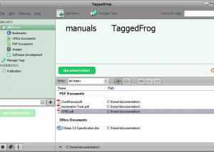 software - TaggedFrog 1.1 screenshot