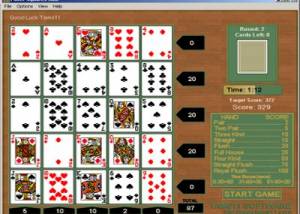 software - Tams11 Poker Squares Solo 1.0.0.0 screenshot