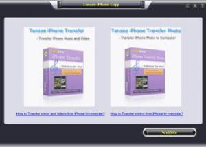 Tansee iPhone Copy Pack screenshot