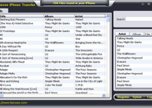 software - Tansee iPhone Music & Video Copy 5.1.0.0 screenshot