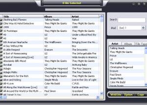 software - Tansee iPod audio video Transfer 3.0 3.0 screenshot