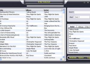 Tansee iPod Music Backup screenshot