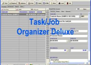 software - Task, Job Organizer Deluxe 4.11 screenshot