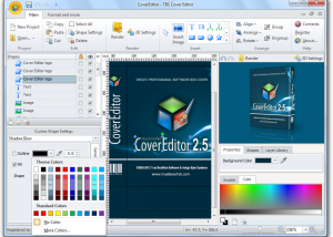 TBS Cover Editor screenshot