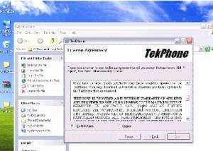 software - TekPhone 1.6.5 screenshot