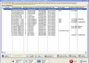 software - TelcoMgr 7.5.1 screenshot