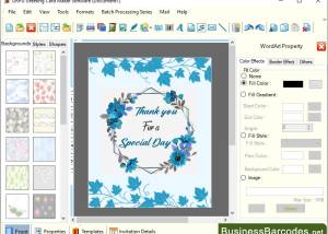 software - Template for Greeting Card Software 9.5.1.4 screenshot