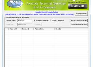 Terminal Service Agent screenshot