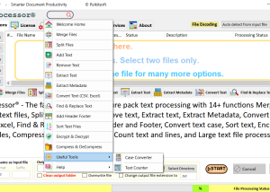 software - Text Processor 1.1.0 screenshot