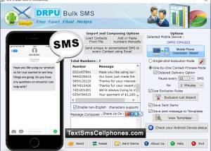 software - Text SMS Cell Phones 9.7.3.5 screenshot