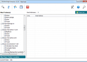 Th Bird Email Extractor screenshot