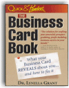 software - The Business Card Book, in HTML 2002 screenshot
