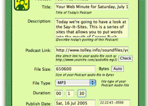 The Podcast RSS Buddy screenshot