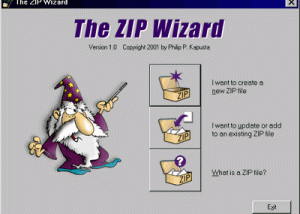 software - The ZIP Wizard 1.14 screenshot