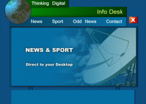 Thinking Digital Info Desk screenshot