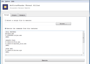 software - Threat Killer 2.2 screenshot