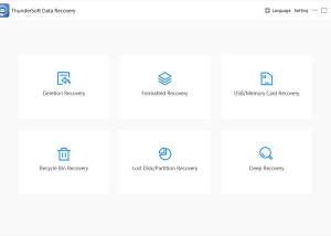 software - ThunderSoft Data Recovery 6.0 screenshot