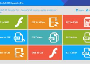 software - ThunderSoft GIF Converter Pro 5.4 screenshot