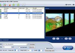 software - ThunderSoft GIF to SWF Converter 5.4.0 screenshot