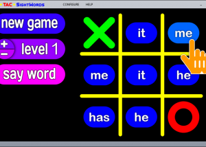 Tic-Tac-SightWords screenshot