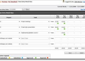 software - Time And Expense Management 8.5.1 screenshot