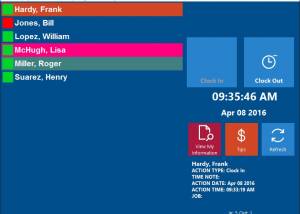 Time Clock MTS screenshot