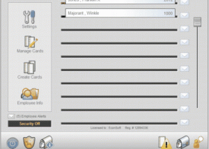TimeCard Manager Pro screenshot