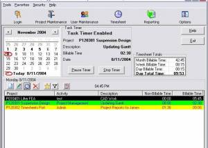 Timesheets Lite screenshot