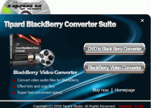 software - Tipard BlackBerry Converter Suite 3.2.26 screenshot