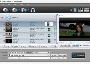 Tipard Blu-ray to DivX Ripper screenshot