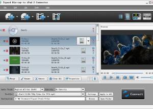 software - Tipard Blu-ray to iPad 2 Converter 7.0.02 screenshot