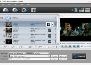 Tipard Blu-ray to MPEG Ripper screenshot