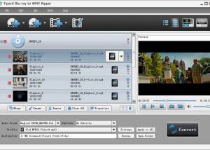 software - Tipard Blu-ray to WMV Ripper 7.2.12 screenshot