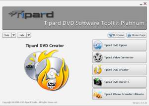 software - Tipard DVD Software Toolkit Platinum 6.5.90 screenshot