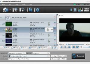 Tipard DVD to AMV Converter screenshot