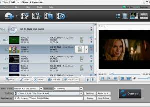 software - Tipard DVD to iPhone 4G Converter 6.1.28 screenshot