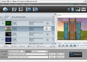 software - Tipard DVD to iPhone 4S Converter 6.2.02 screenshot