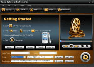 software - Tipard Gphone Video Converter 6.1.16 screenshot