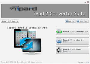 software - Tipard iPad 2 Converter Suite 6.2.20 screenshot