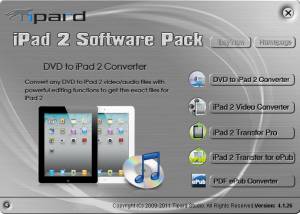 software - Tipard iPad 2 Software Pack 6.2.16 screenshot
