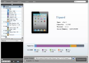 Tipard iPad 2 to PC Transfer Ultimate screenshot