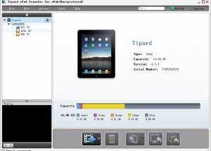 software - Tipard iPad Transfer for ePub 6.1.30 screenshot