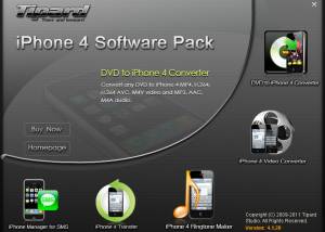 software - Tipard iPhone 4 Software Pack 6.1.36 screenshot