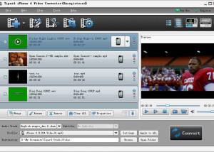 software - Tipard iPhone 4G Video Converter 6.1.22 screenshot