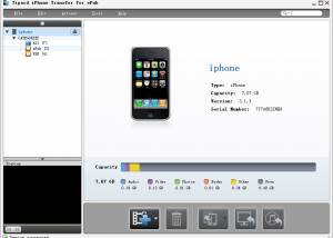 Tipard iPhone Transfer for ePub screenshot