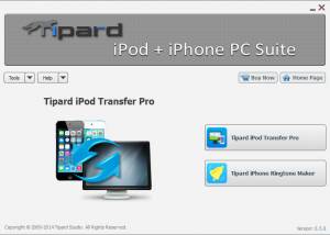 Tipard iPod + iPhone PC Suite screenshot