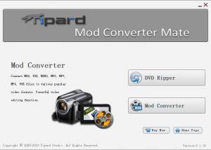 software - Tipard Mod Converter Mate 6.1.50 screenshot