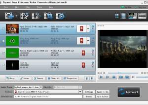 software - Tipard Sony Ericsson Video Converter 6.1.16 screenshot