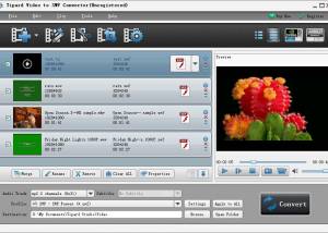 Tipard Video to SWF Converter screenshot